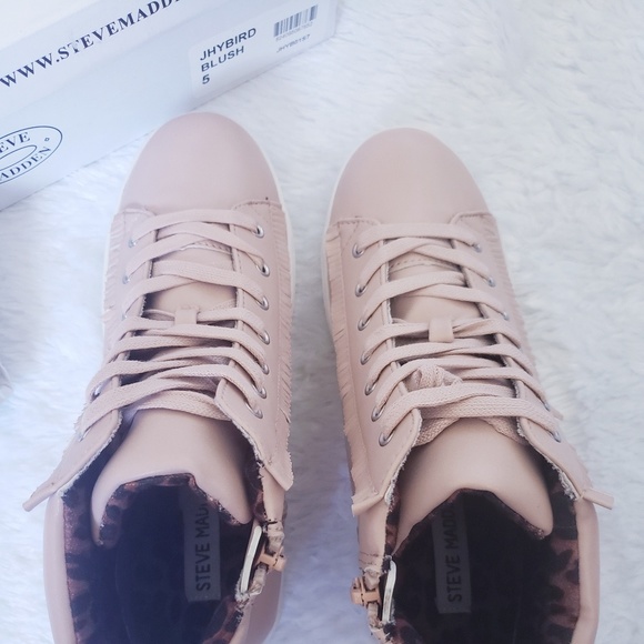 New Steve Madden Girls JHbrid Embellished High Top - Picture 4 of 5